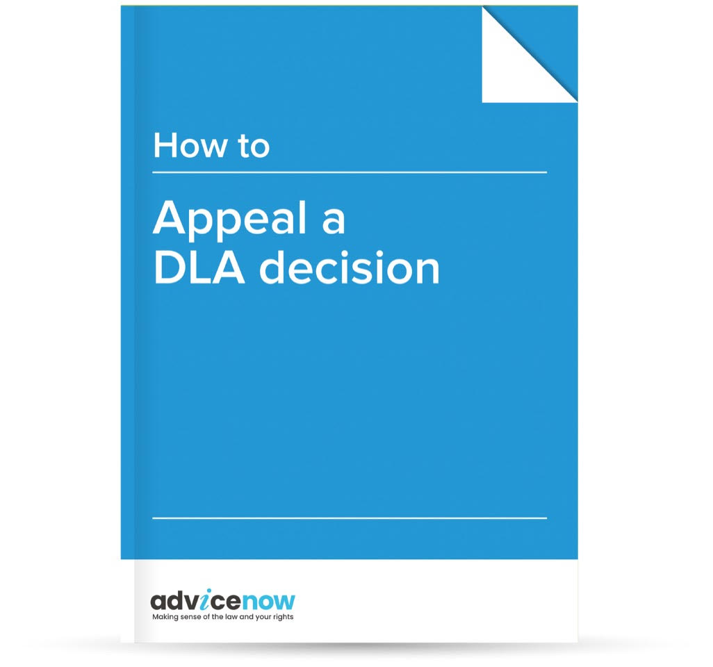 Appeal a DLA decision Advicenow