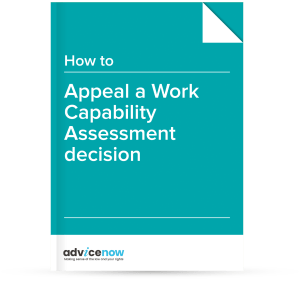 Image of the guide to appealing a work capability assessment decision