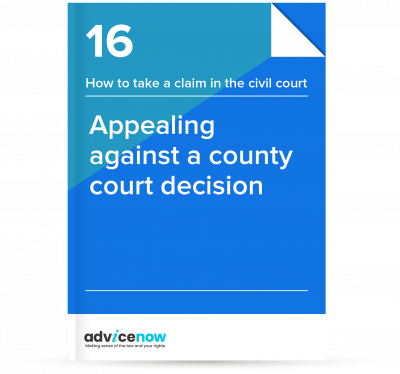 Appealing against a county court decision thumbnail
