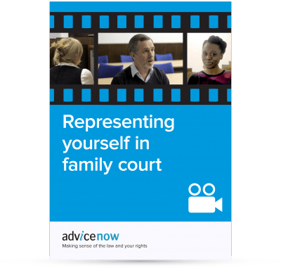 Representing yourself in family court 