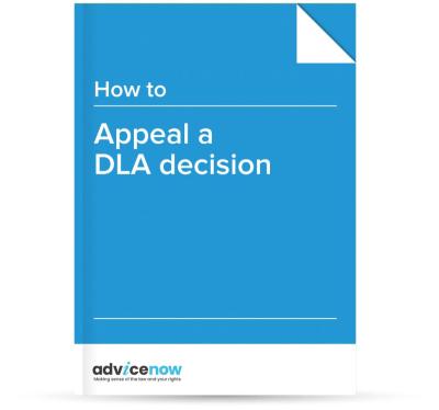 PDF download of How to appeal a DLA decision