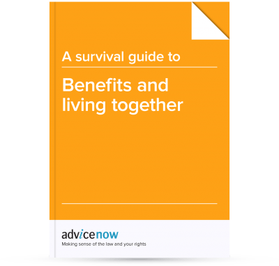 Picture of our downloadable survival guide to Benefits and Living Together