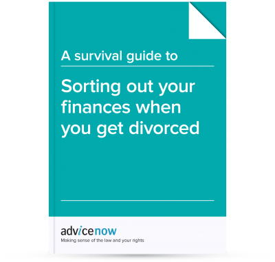 Sorting out your finances when you get divorced