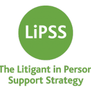 Logo for the Litigant in Person Support Strategy
